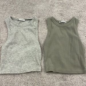 cropped tank tops